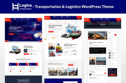 Logtra - Transportation & Logistics WordPress