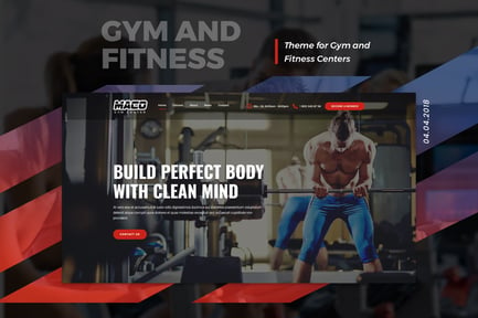 Maco | Gym and Fitness WordPress Theme