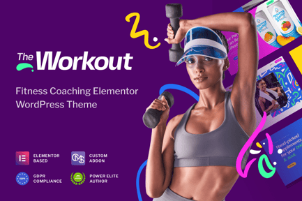 The Workout - Trainer Fitness WordPress Theme