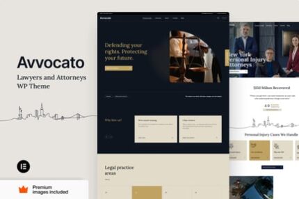 Avvocato - Lawyer & Law Firm Corporate Theme