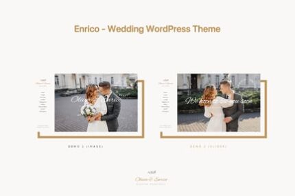 Enrico - Wedding WordPress Theme