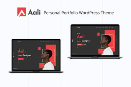 Aali - Personal Portfolio WordPress Theme