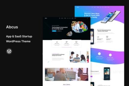 Abcus - App & SaaS Startup WordPress Theme