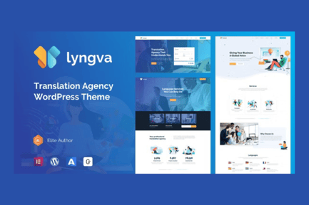 Lyngva - Translation Agency WordPress