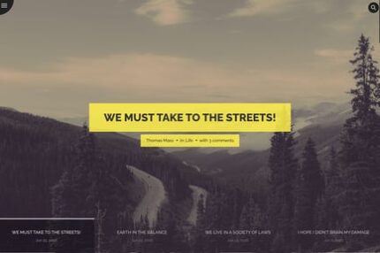 Wheats - WordPress Easy Blogging Theme