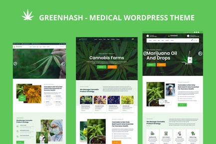 Greenhash - Medical WordPress Theme