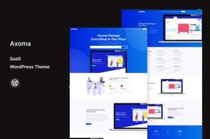 Axoma – WordPress SaaS Theme