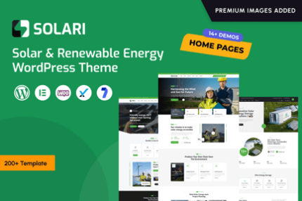 Solari - Ecology & Solar Energy WordPress Theme