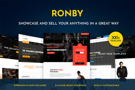 Ronby | 6 Niche Business Multi-Purpose Theme