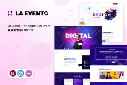 La Evento - An Organized Event WordPress Theme