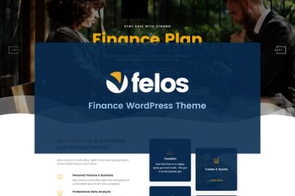 Felos - Finance WordPress Theme