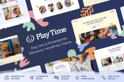 Play Time - Day Care & Kindergarten Theme