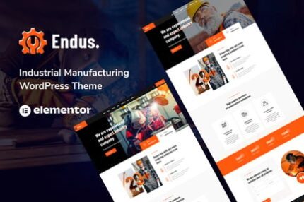 Endus - Industrial Manufacturing WordPress Theme