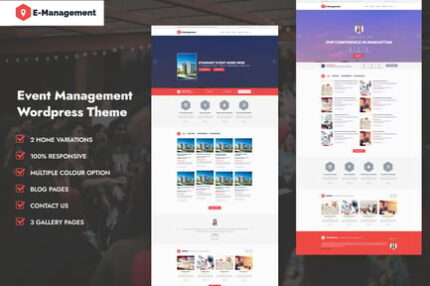 Event Management WordPress Theme