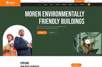 Builo - Construction WordPress Theme