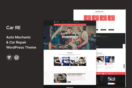 CarRe - Auto Mechanic & Car Repair WordPress Theme