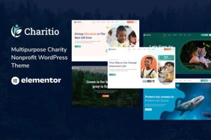 Charitio - Multipurpose Charity WordPress Theme