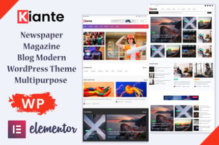 Kiante - Newspaper Magazine Blog Modern WordPress