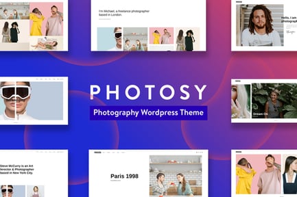 Photosy - Photography WordPress Theme