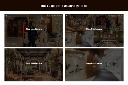 Luxex - The Hotel WordPress Theme