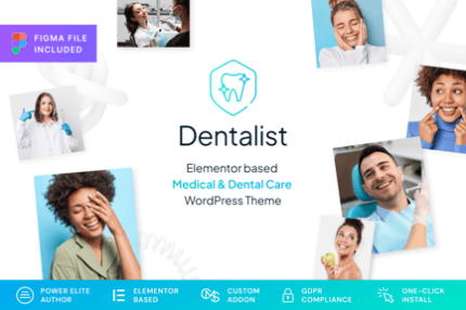 Dentalist - Medical and Dentist WordPress Theme