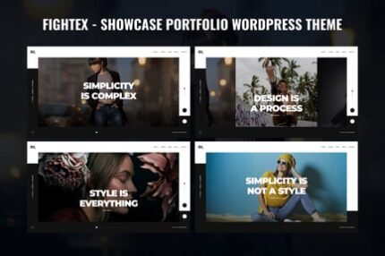 Fightex - Showcase Portfolio WordPress Theme