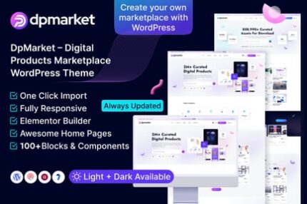 DpMarket – Digital Marketplace Multi-Vendor Theme