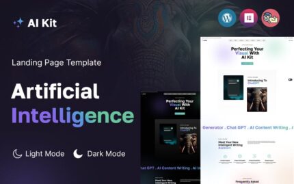 AI Kit - Yapay Zeka WordPress Açılış Sayfası WordPress Teması