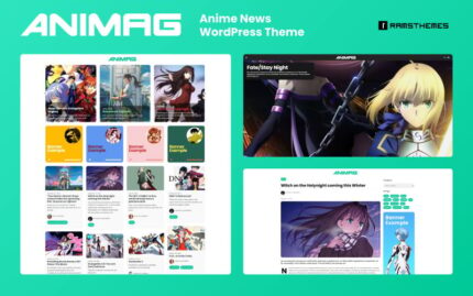 ANIMAG - Anime Haber WordPress Teması + RTL