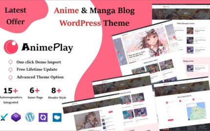 Anime Manga Ve Blog Dergi WordPress Teması