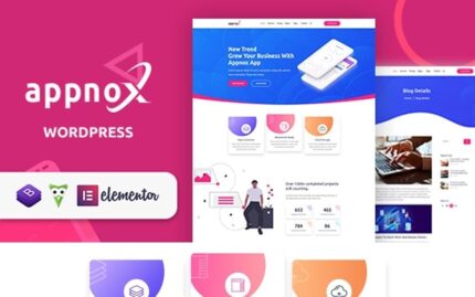 Appnox - Ürün Açılış Sayfası WordPress Teması