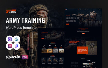 Armyy - Askeri ve Ordu Eğitim Okulu WordPress Elementor Teması WordPress Teması