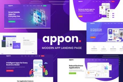 Appon - App & SaaS Software WordPress Theme