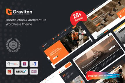 Graviton - Construction WordPress Theme