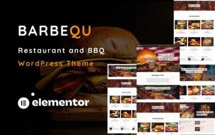 Barbequ - Barbekü ve Restoran Tek Sayfalık WordPress Teması