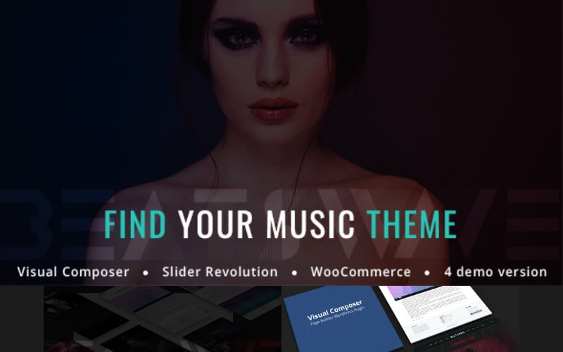 Beatswave - Yaratıcı Müzik WordPress Teması