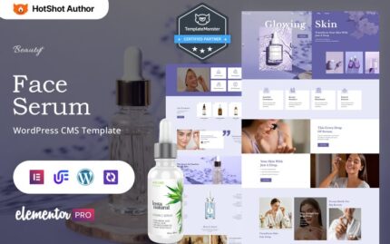 Beauty+ - Güzellik ve Yüz serumu WordPress Elementor Teması WordPress Teması