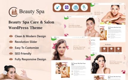 Güzellik Spa Bakım & Salon WordPress Teması