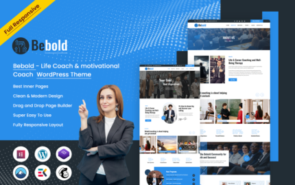 Bebold - Yaşam Koçu ve Motivasyon Koçu Wordpress Teması WordPress Teması