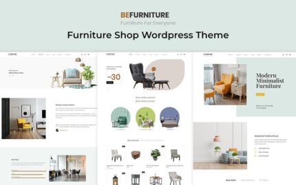 Befurniture - Mobilya Mağazası ÜCRETSİZ WooCommerce WordPress Teması WooCommerce Teması