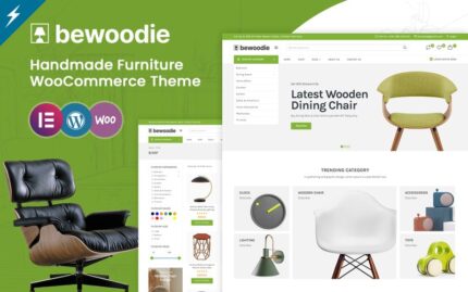 Bewoodie - Mobilya, Dekor ve El Sanatları Mağazası WooCommerce Elementor Teması WooCommerce Teması