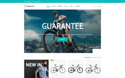 Biketoria-Bisiklet Mağazası Elementor WooCommerce Teması