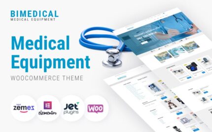 Bimedical - Tıbbi Ekipman Duyarlı WooCommerce Teması