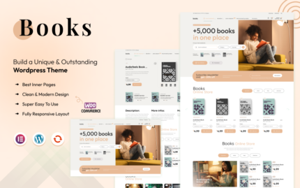 Kitaplar - Book Shop Elementor WordPress Teması WooCommerce Teması