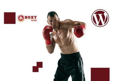 Boxy Boks Ve Dövüş Sanatları WordPress Teması