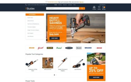 Buidex - Araçlar E-Ticaret Klasik Elementor WooCommerce Teması