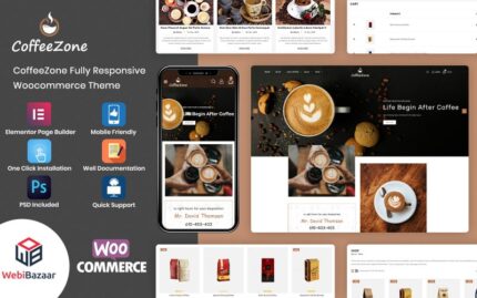 CoffeeZone - Kafe ve Kahve WooCommerce Teması