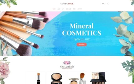 Cosmolove - Kozmetik Mağazası Elementor WooCommerce Teması