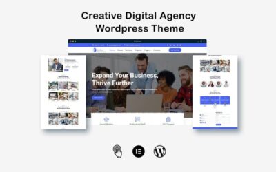 Yaratıcı İş Dijital Sagency WordPress Teması WordPress Teması