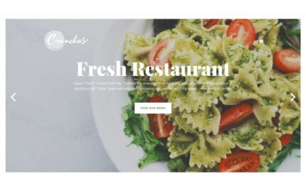 Crunchos - Restoran Kullanıma Hazır Modern WordPress Elementor Teması WordPress Teması